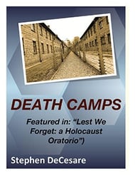 Death Camps SATB choral sheet music cover Thumbnail